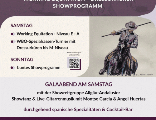 Barockpferde-Event in Friedrichstal: Dressur, Working Equitation und Showprogramm